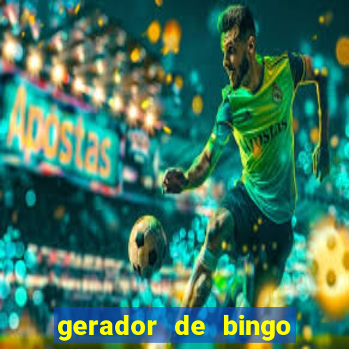 gerador de bingo de palavras